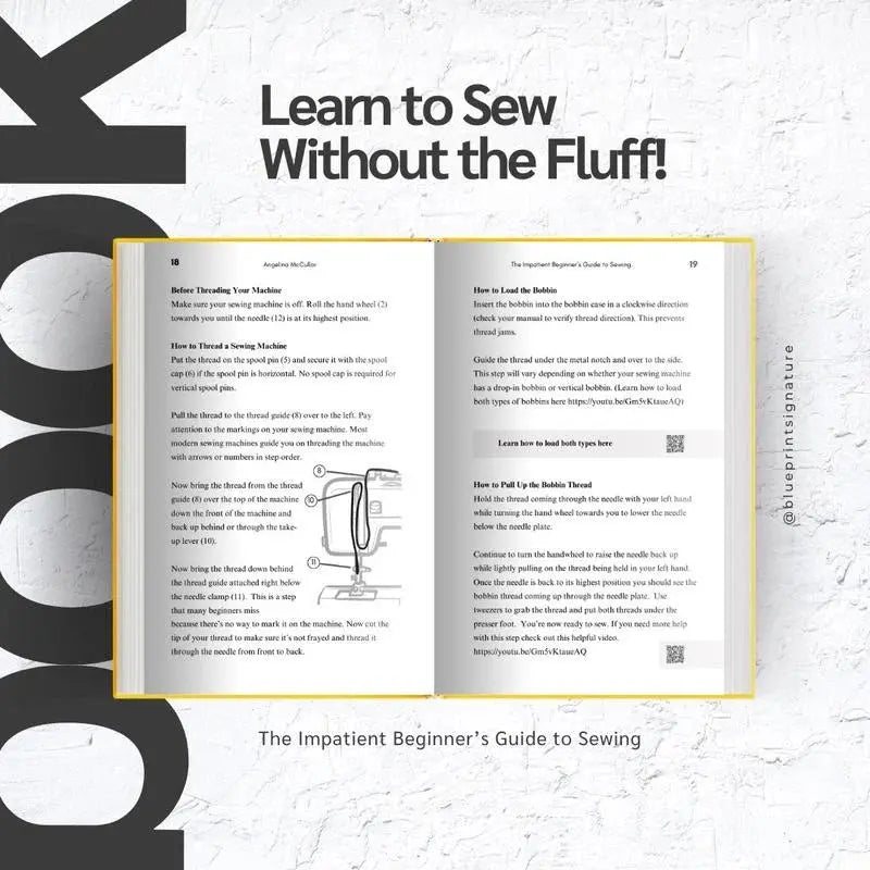 The Impatient Beginner’s Guide to Sewing - Sewing for Beginners (50% OFF)