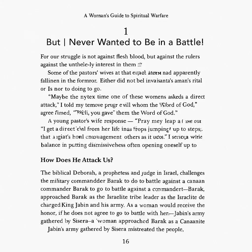 A Woman's Guide to Spiritual Warfare - (50% OFF)